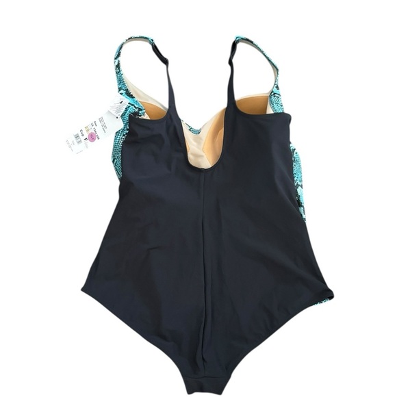 Anita Comfort Elmira Women`s One-Piece Swimsuit, ANI-7344, 08C, Blue Graphite - Picture 4 of 9
